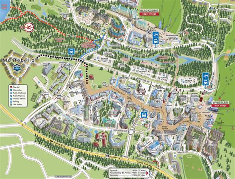 map of whistler village restaurants.